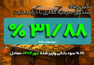 سود واریز شده مهر 1404 | صندوق سرمایه گذاری نگین رفاه